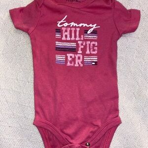 Tommy Hilfiger Pink Baby One Piece